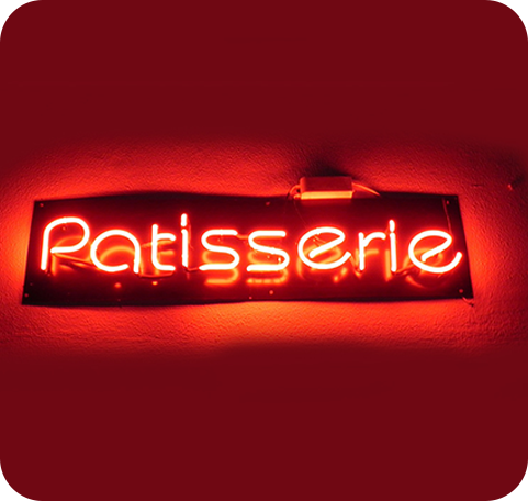 Enseigne Néon<br> Pâtisserie 