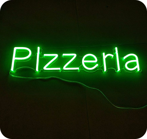 Enseigne Néon<br> Pizzeria 