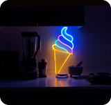 Enseigne LED<br> Glace Italienne 