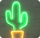 Enseigne LED<br> Cactus 