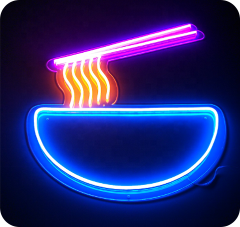 Enseigne LED<br> Ramen 