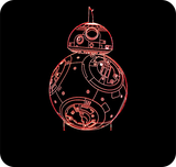 Lampe LED 3D<br> BB8 