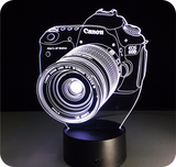 Lampe LED 3D<br> Photographie 