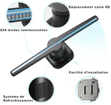 Projecteur<br> Hologramme 3D | 2 hélices 