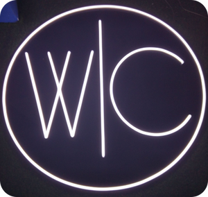 Enseigne LED<br> W.C 