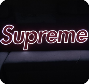 Enseigne LED<br> Supreme 