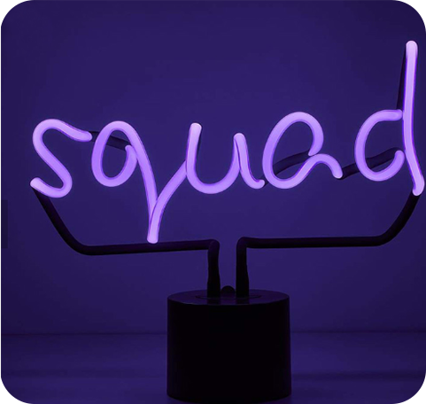 Lampe Néon<br> Squad 