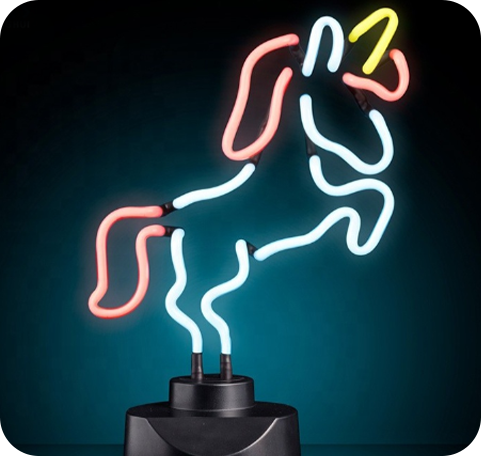 Lampe Néon<br> Licorne 