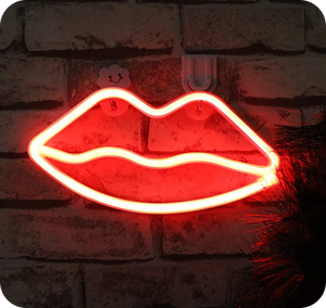 Lampe Néon<br> Baiser 