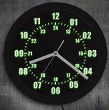 Horloge Néon<br> Militaire 