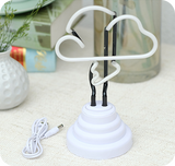 Lampe Néon<br> Nuage bleu 