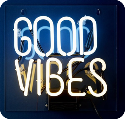 Enseigne Néon<br> Good Vibes 