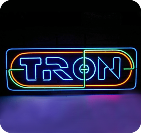 Enseigne Néon<br> Tron 