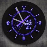 Horloge Néon<br> Rock'n'roll 