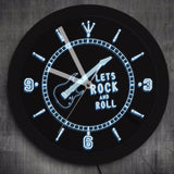 Horloge Néon<br> Rock'n'roll 