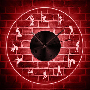 Horloge Néon<br> Dance 