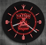 Horloge Néon<br> Tattoo 