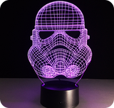 Lampe LED 3D<br/> Stormtrooper 