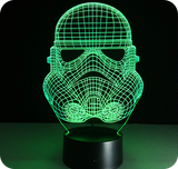 Lampe LED 3D<br/> Stormtrooper 