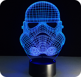 Lampe LED 3D<br/> Stormtrooper 