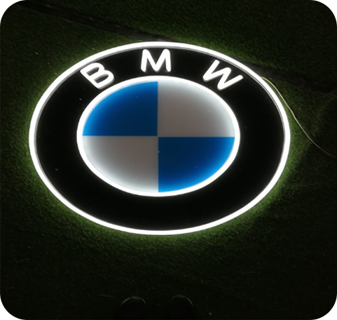 Enseigne LED<br> BMW 